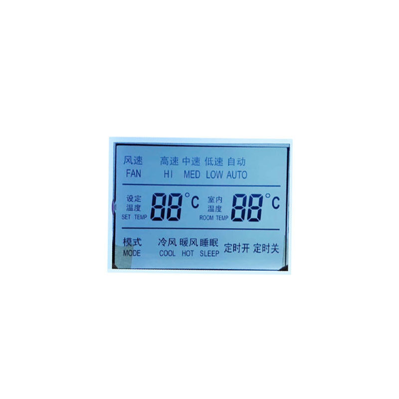 ISO9001 HTN LCD Display With 12VDC Power Supply Wide Viewing Angle