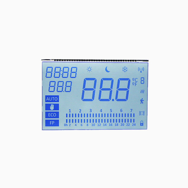 ISO9001 HTN LCD Display With 12VDC Power Supply Wide Viewing Angle